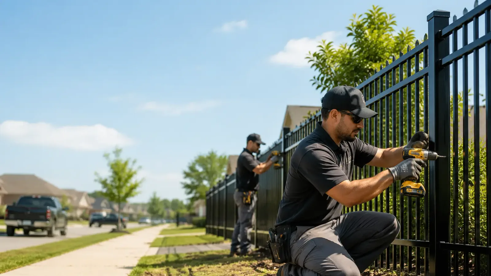 Metal Fence Installation in Gilbert, PA